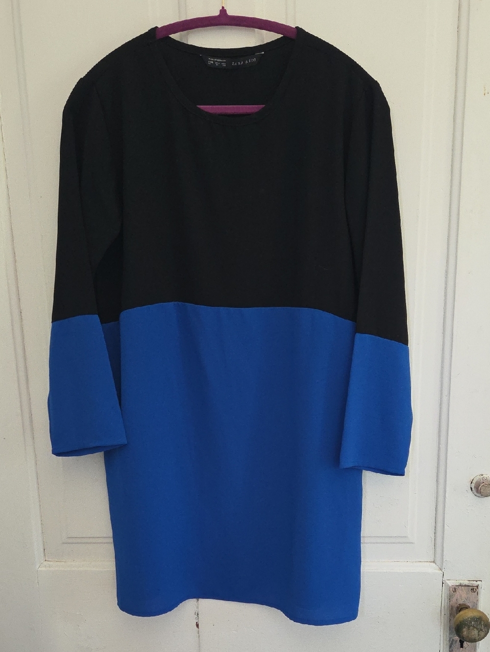 Zara ASOS Colorblocked Dress - Picture 2 of 9